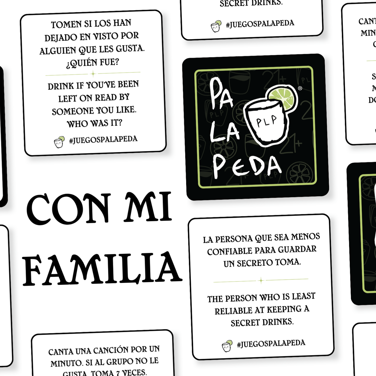 PA LA PEDA CON MI FAMILIA BILINGUAL