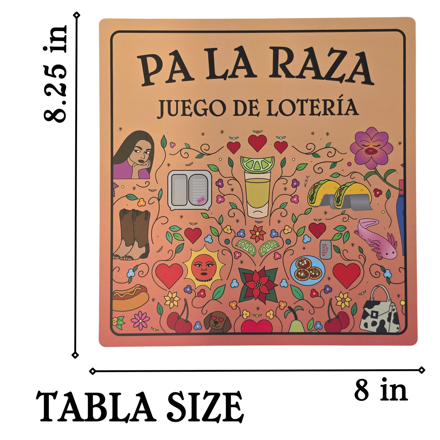 Pa La Raza Juego de Loteria Mexican Bingo for 15 Players, 15 Boards, Full Deck of Cards