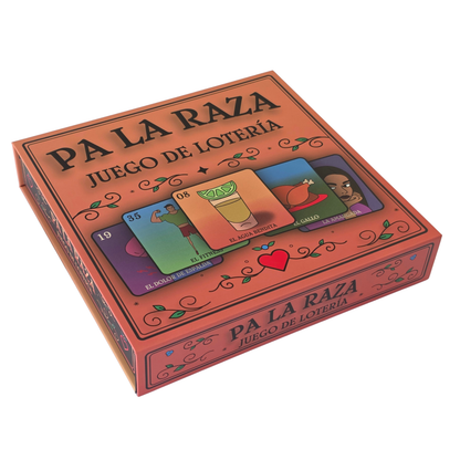 Pa La Raza Juego de Loteria Mexican Bingo for 15 Players, 15 Boards, Full Deck of Cards