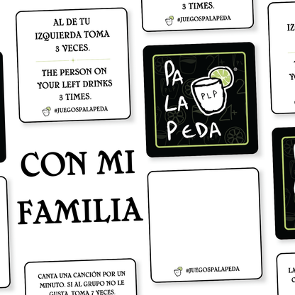 PA LA PEDA CON MI FAMILIA BILINGUAL